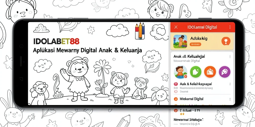 Tampilan antarmuka <strong>IDOLABET88</strong> yang menarik untuk mewarnai.