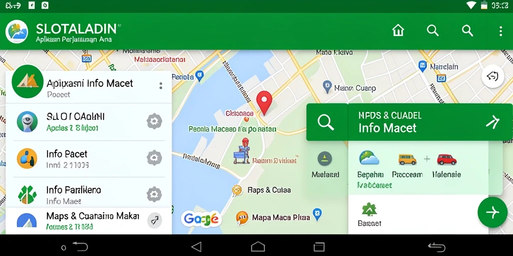 Tampilan antarmuka aplikasi SLOTALADIN yang informatif dan user-friendly.